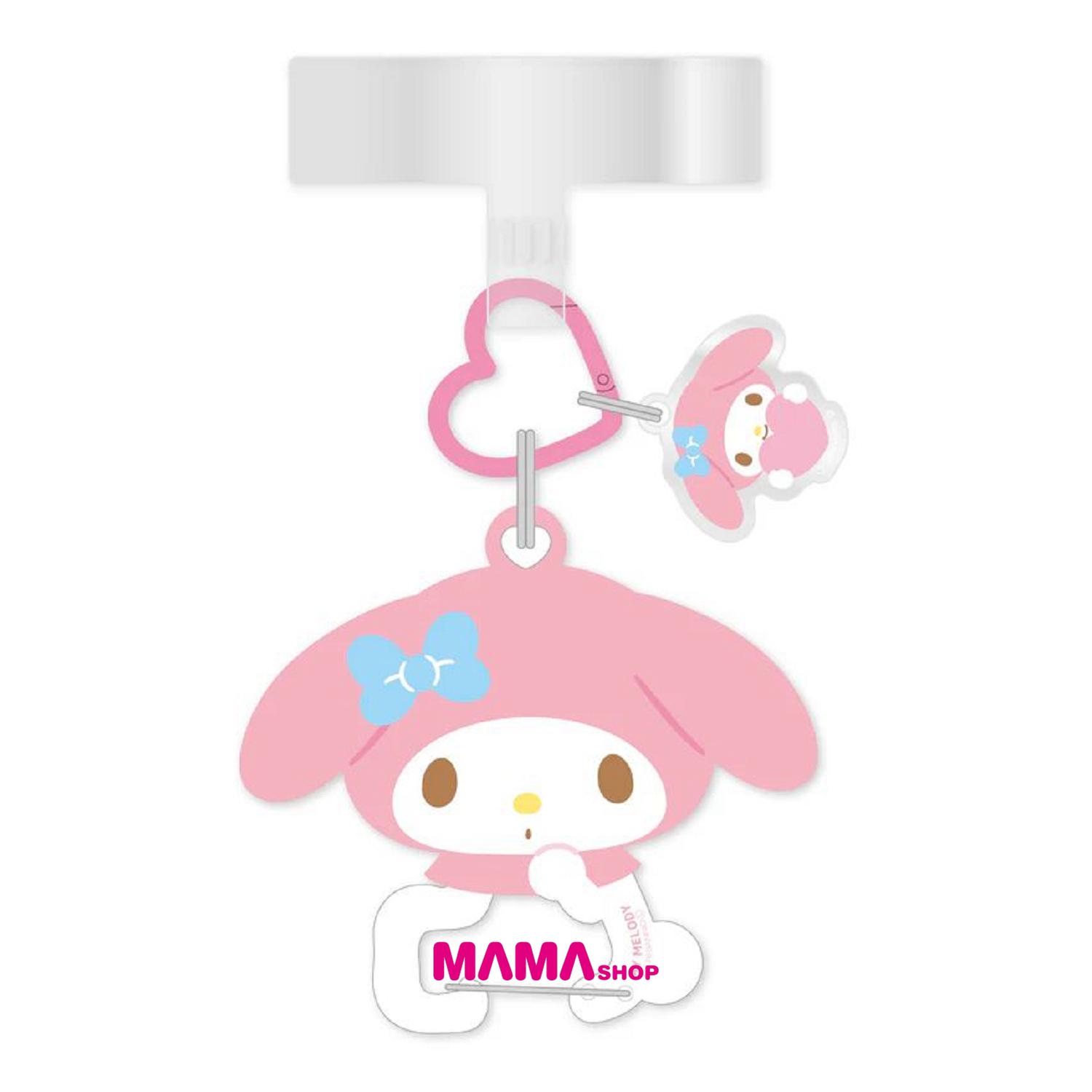 日本直送Sanrio 多功能手機指環連透明登山扣