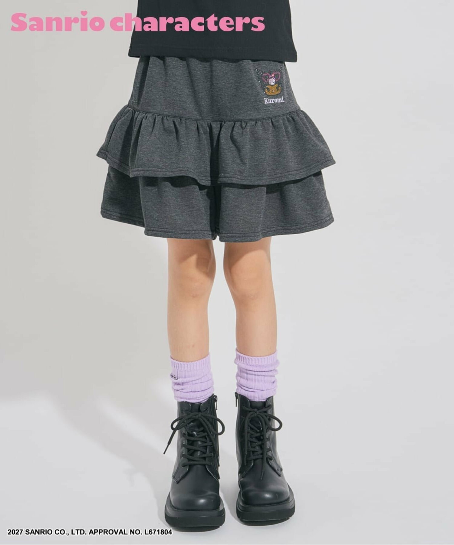 🆕【⭐訂購⭐】🌀 🇯🇵 日本直送 #Sanrio 水鑽 層疊裙褲［3款選］🌀 [ELGA-0040][260807]