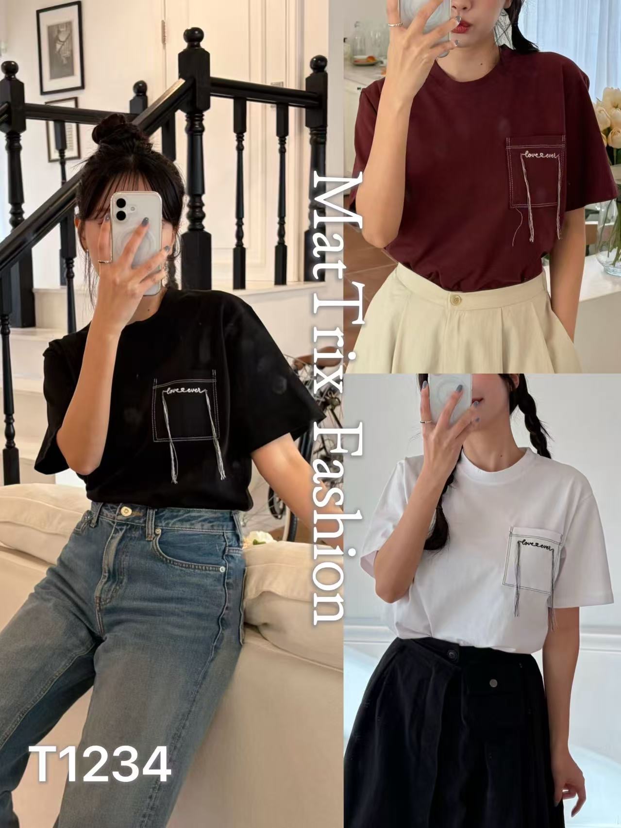 T1234 袋So字Tee  原價$239