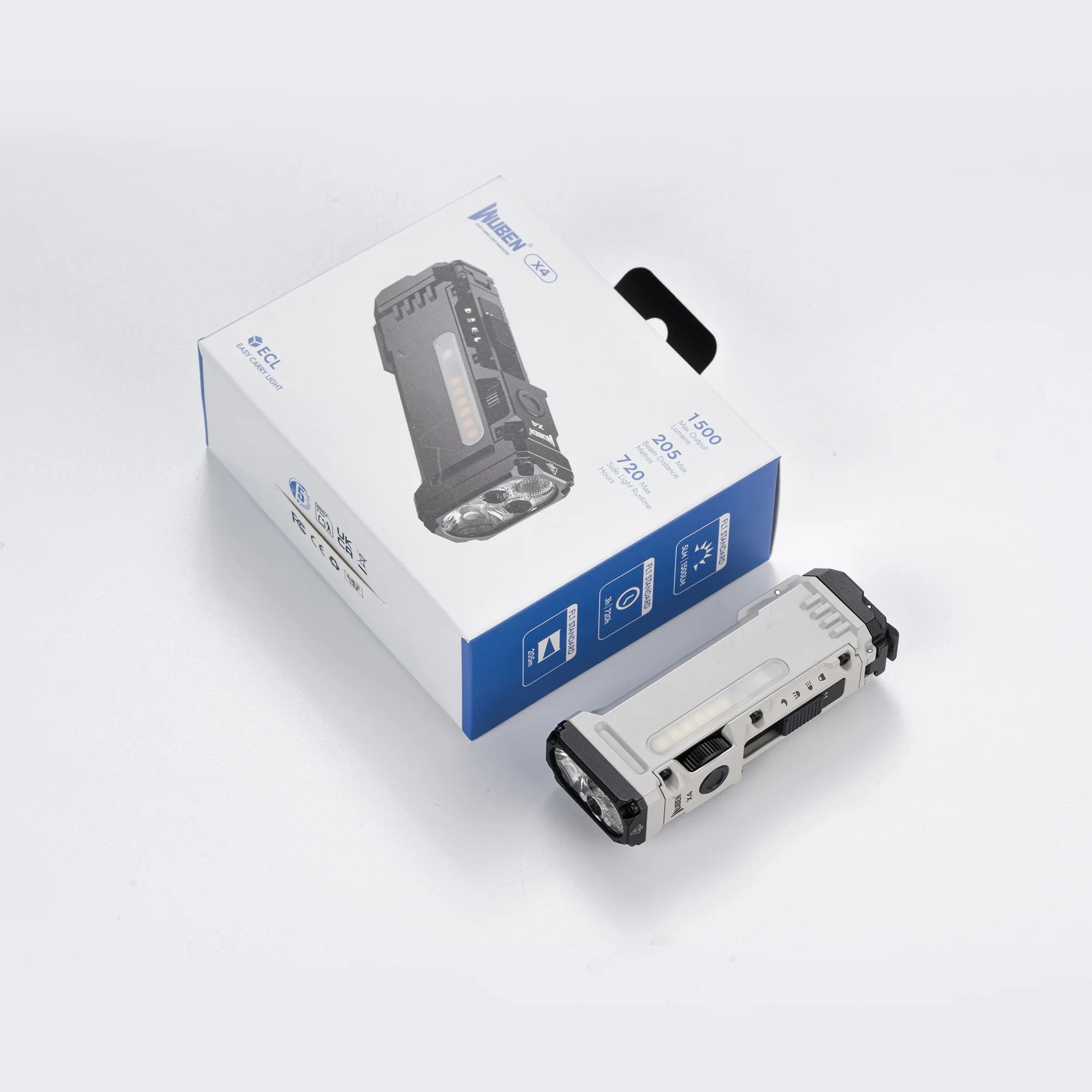 WUBEN X4 緊湊型多功能手電筒