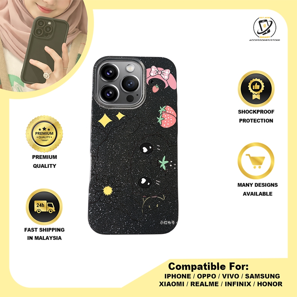 BLING CASE PHONE FOR IPHONE - DESIGN KUROMI B