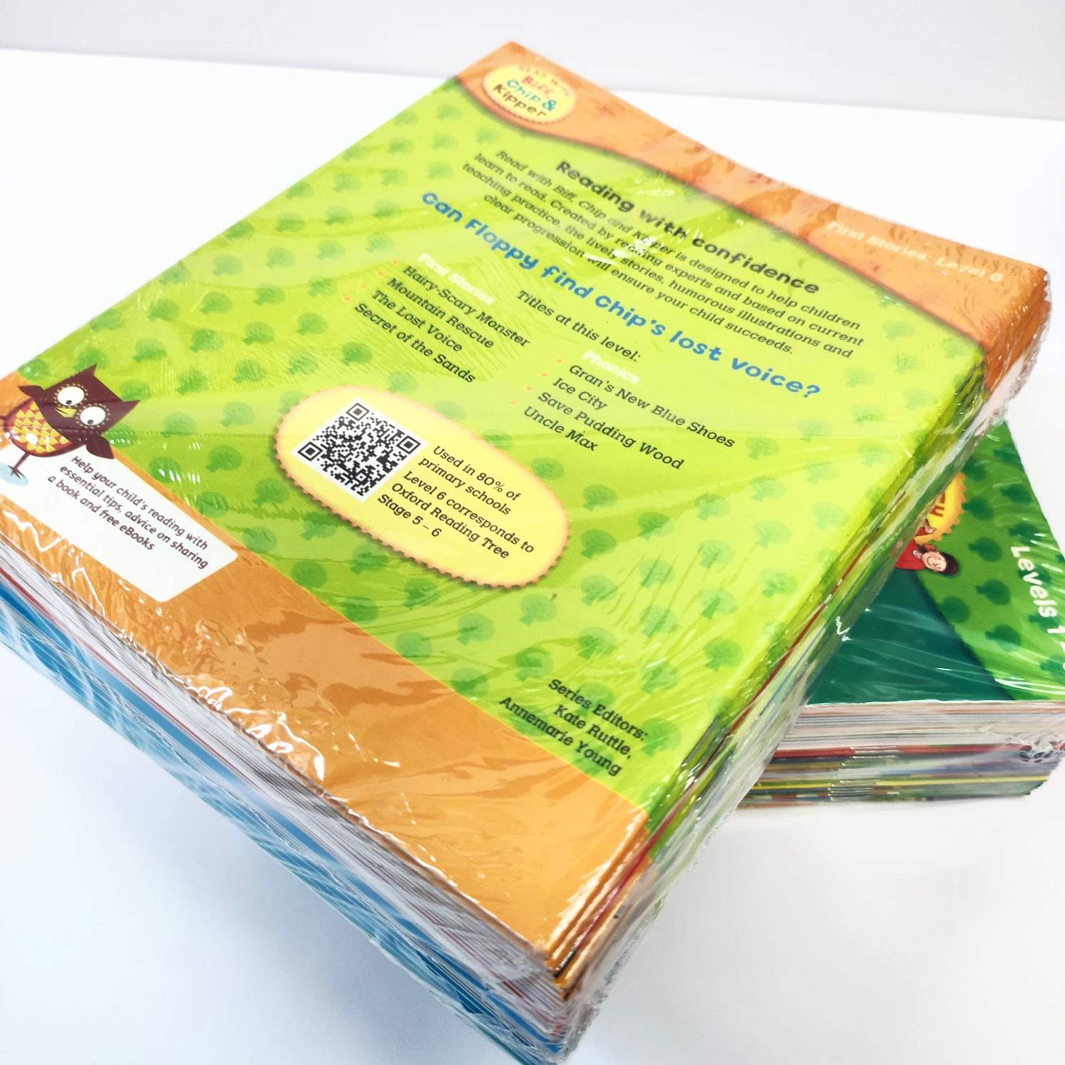 牛津樹 oxford reading tree  Level 1-3 (33 books) /   Level 4-6 25 books |點讀筆另購  C03