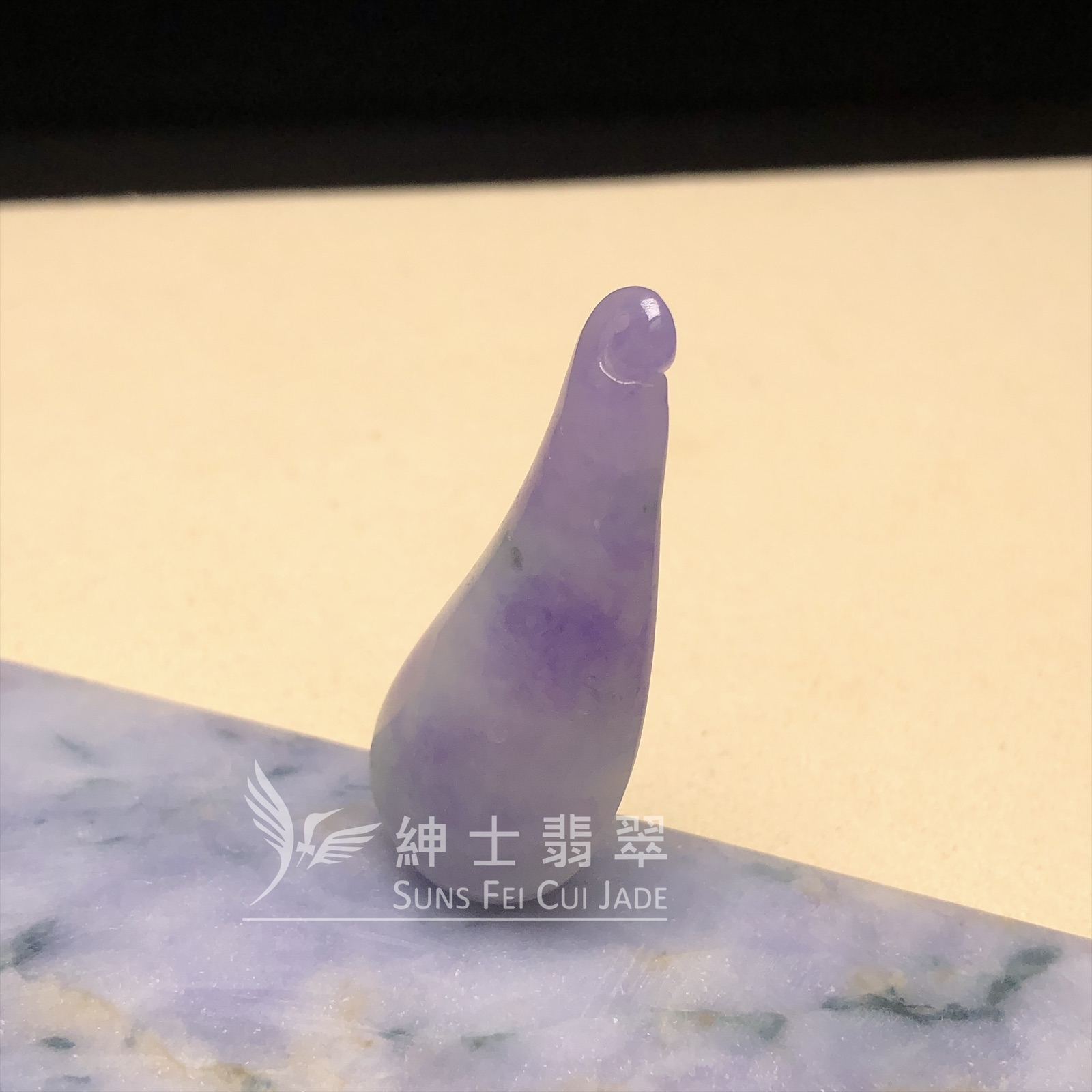 濃紫飄藍花福瓜  B08565