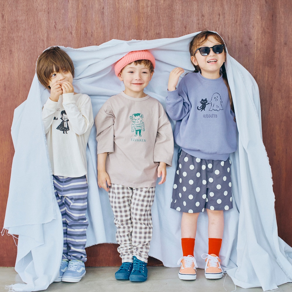 🆕【⭐訂購⭐】  🇯🇵日本直送 🌀輕鬆插圖風格 七分袖Tee(一套5件) 🌀 [PLBA-0026][260303]