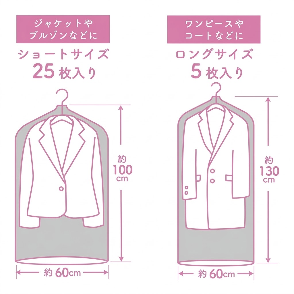 【現貨】🔥🔥【日本製《FORAL》心形圖案透氣防塵衣物套】30個裝