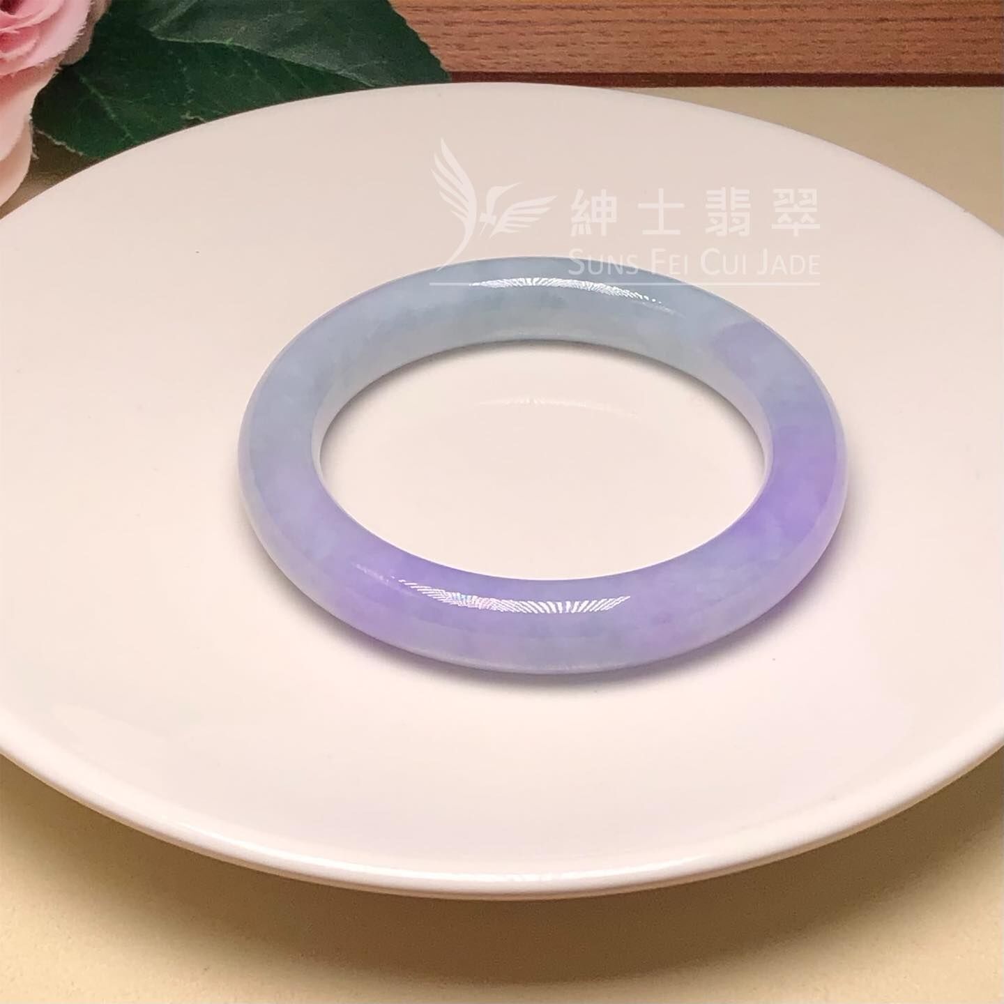 木那濃紫春彩福鐲55.6mm