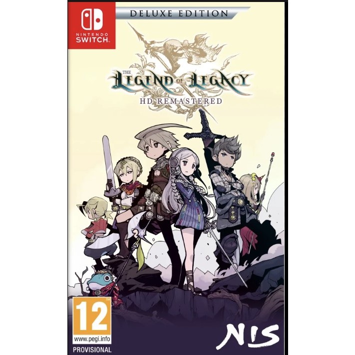 (🔥NEW RELEASE🔥) The Legend of Legacy HD Remastered (Nintendo Switch) Digital Download