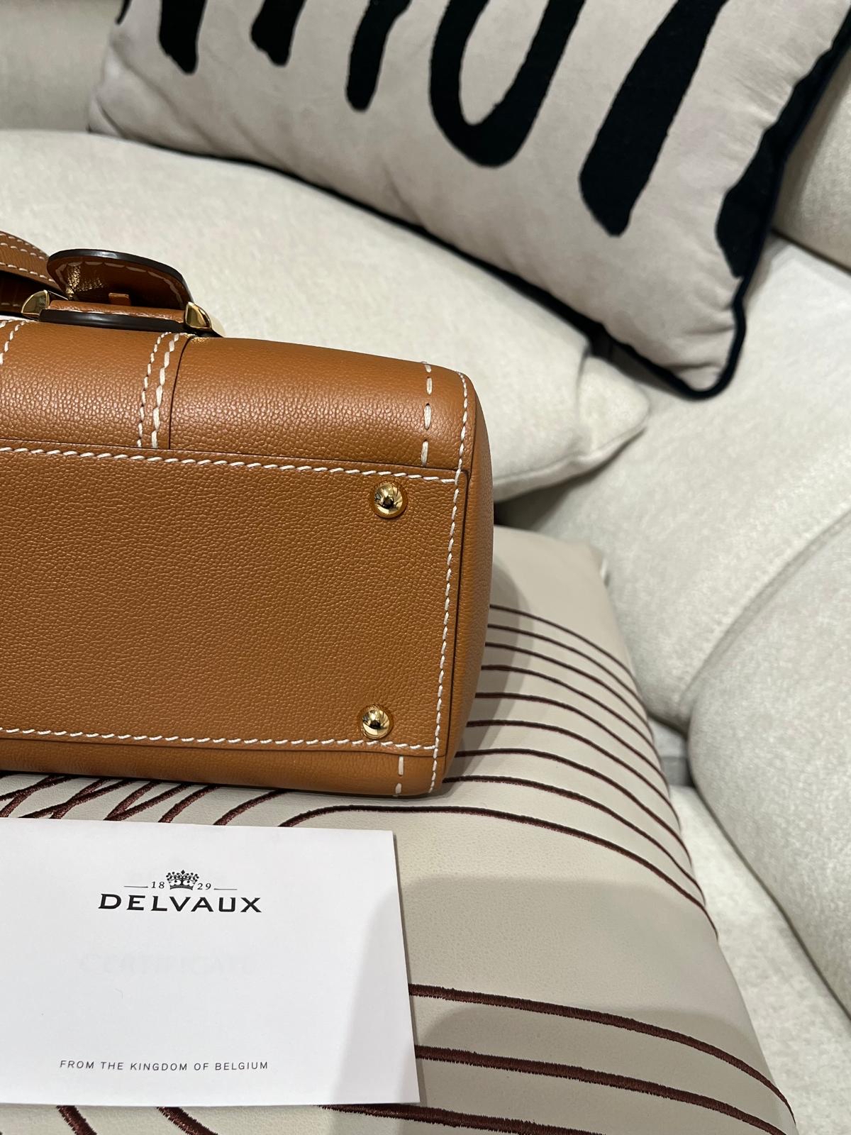 Delvaux brillant mini rodeo calfskin 📣專門店售價$58800📣 100%Authentic ,98%new  ✅塵袋✅鏡✅證書✅背帶✅代購收據