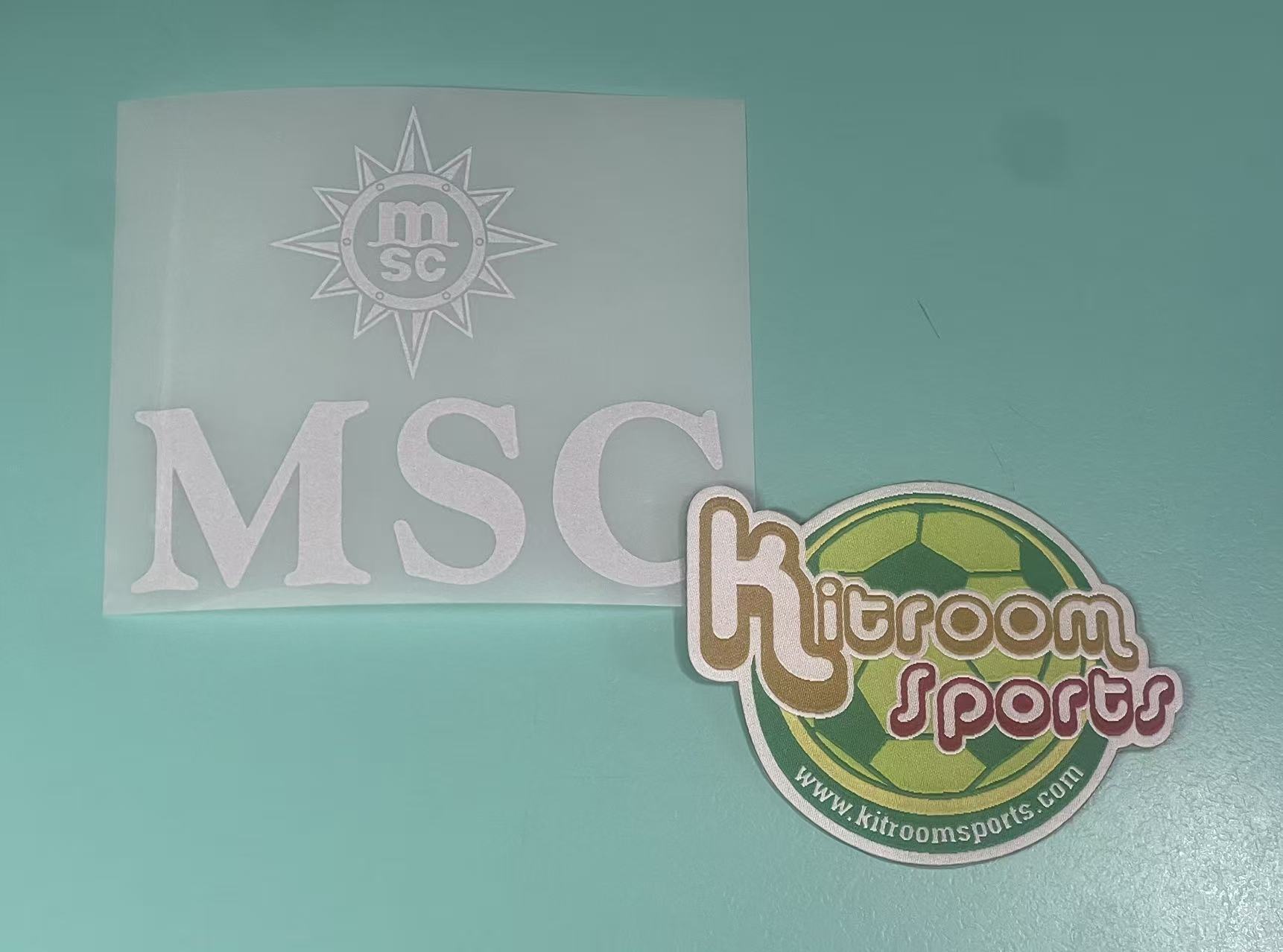 2023-24 Milan x Pleasures kit Black Sleeve Sponsor " MSC "