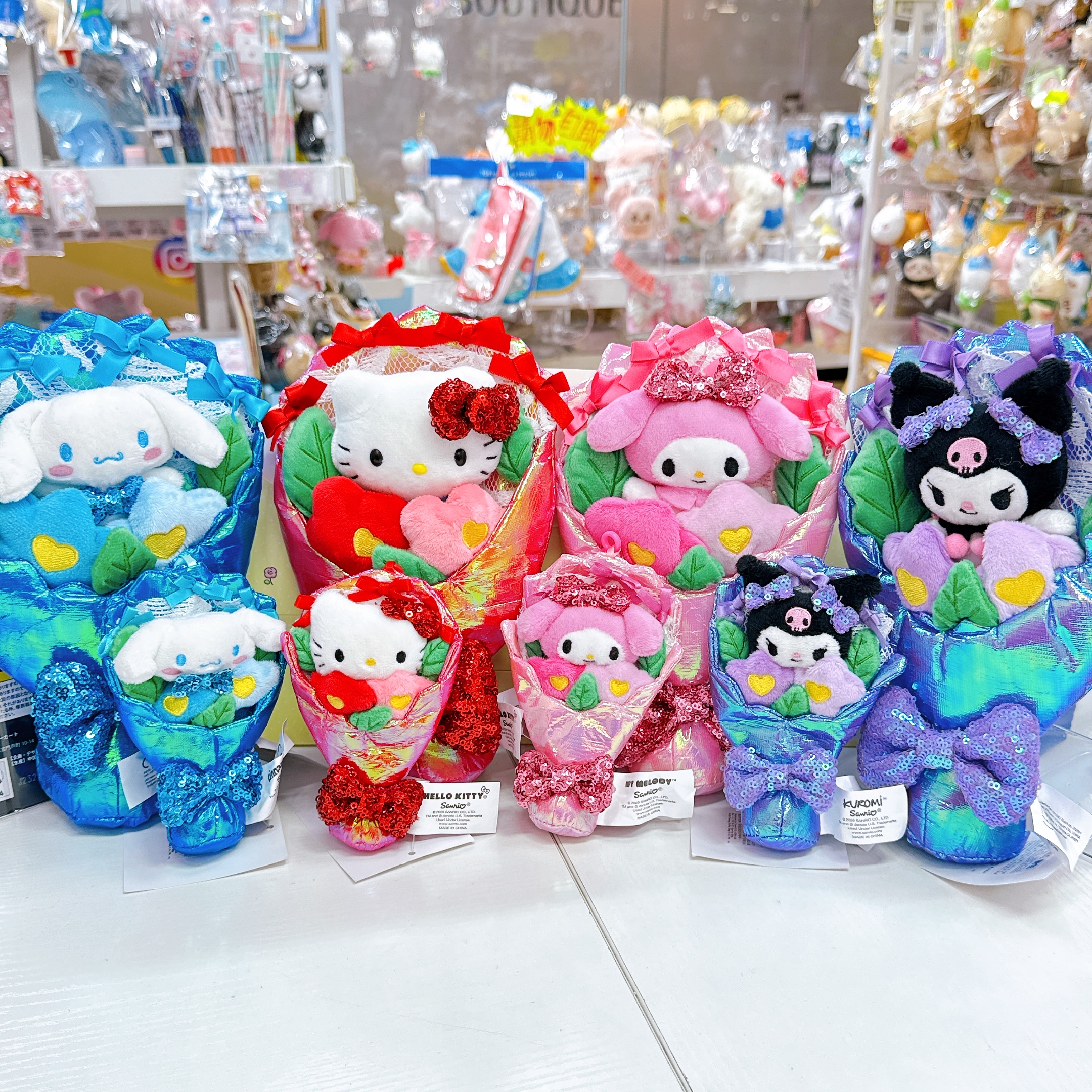 原裝行貨Sanrio 花束公仔/掛飾 送禮一流