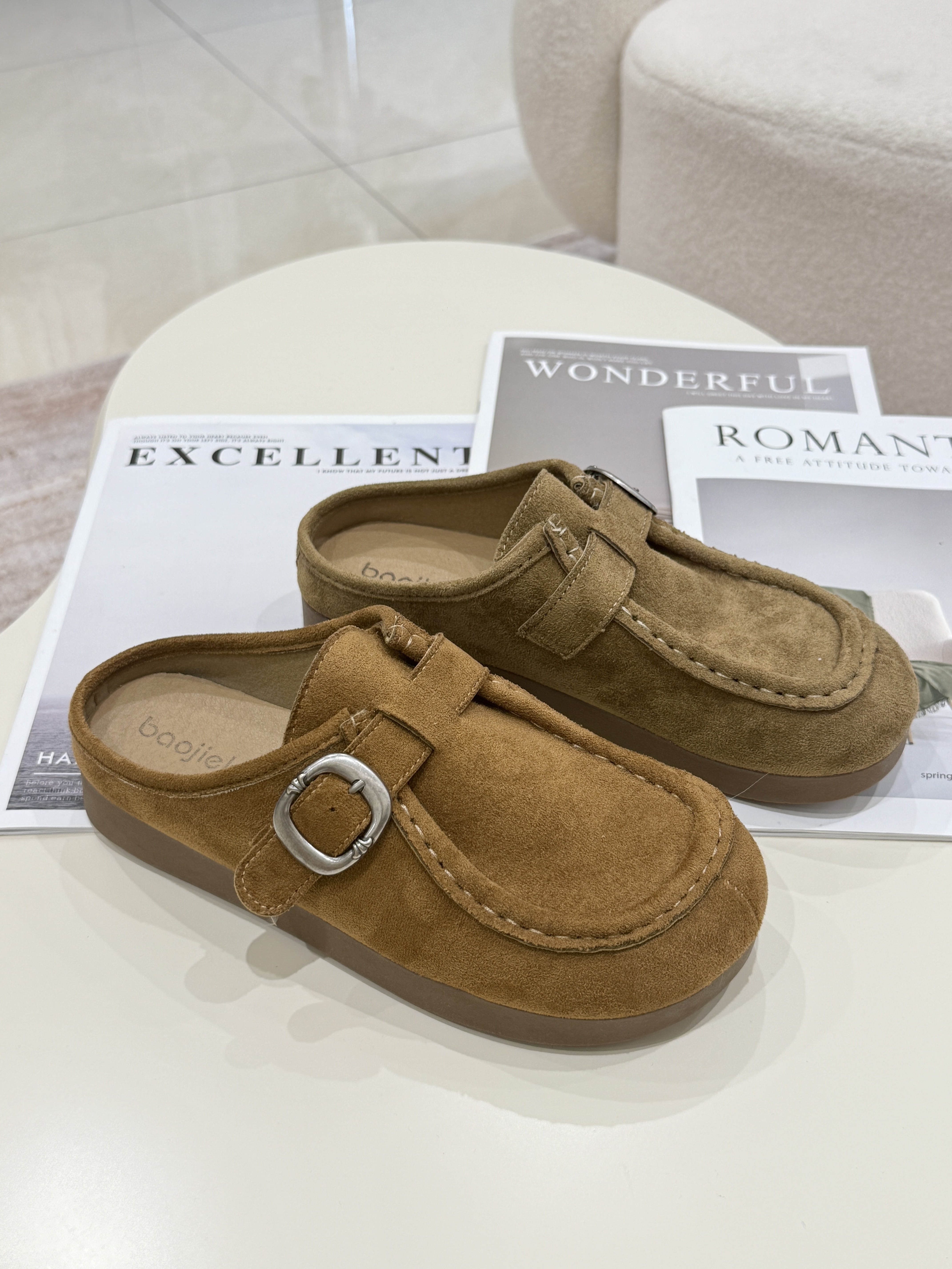 TW04 懒人勃肯半拖鞋