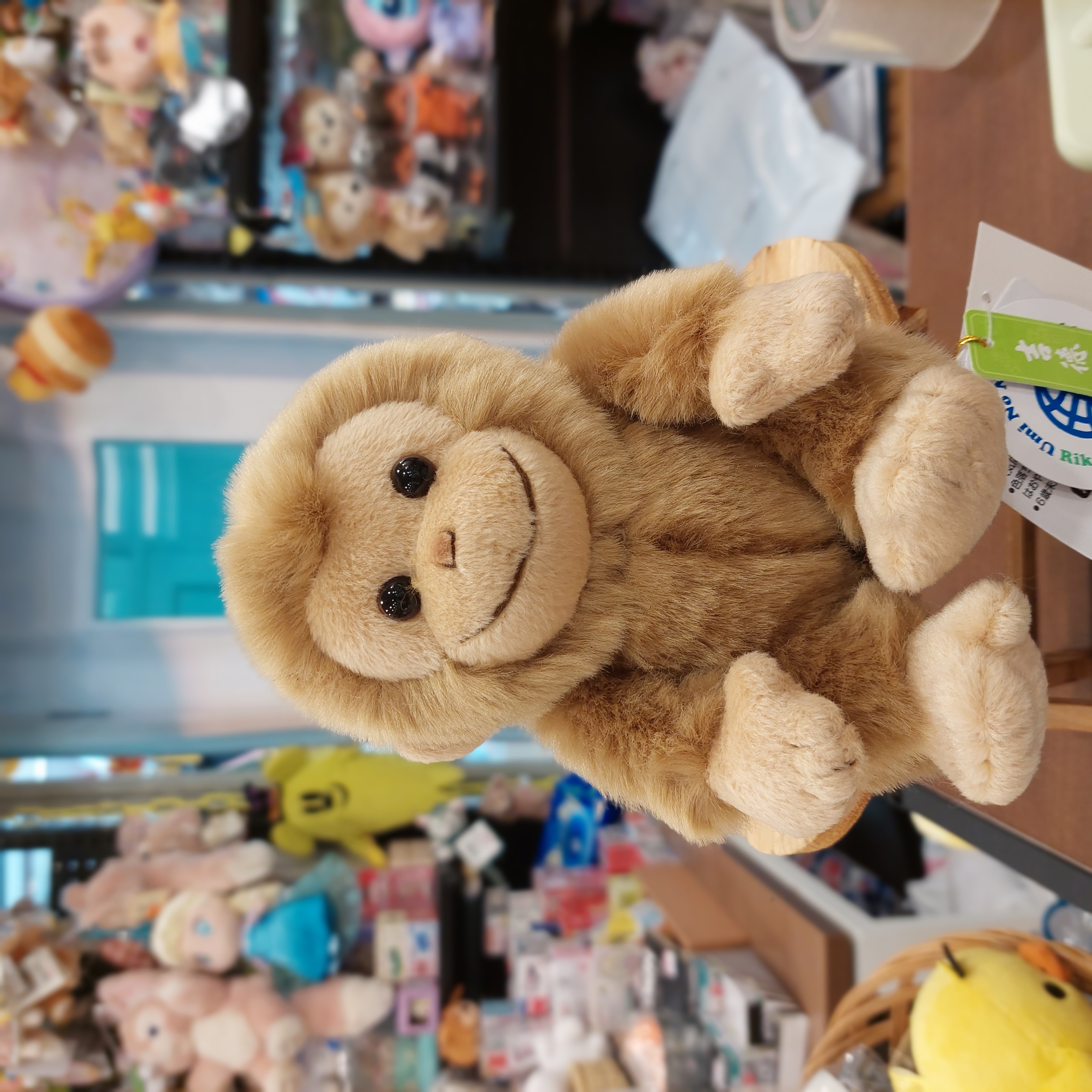 日本吉德 猴子 馬騮仔 小公仔 約18cm