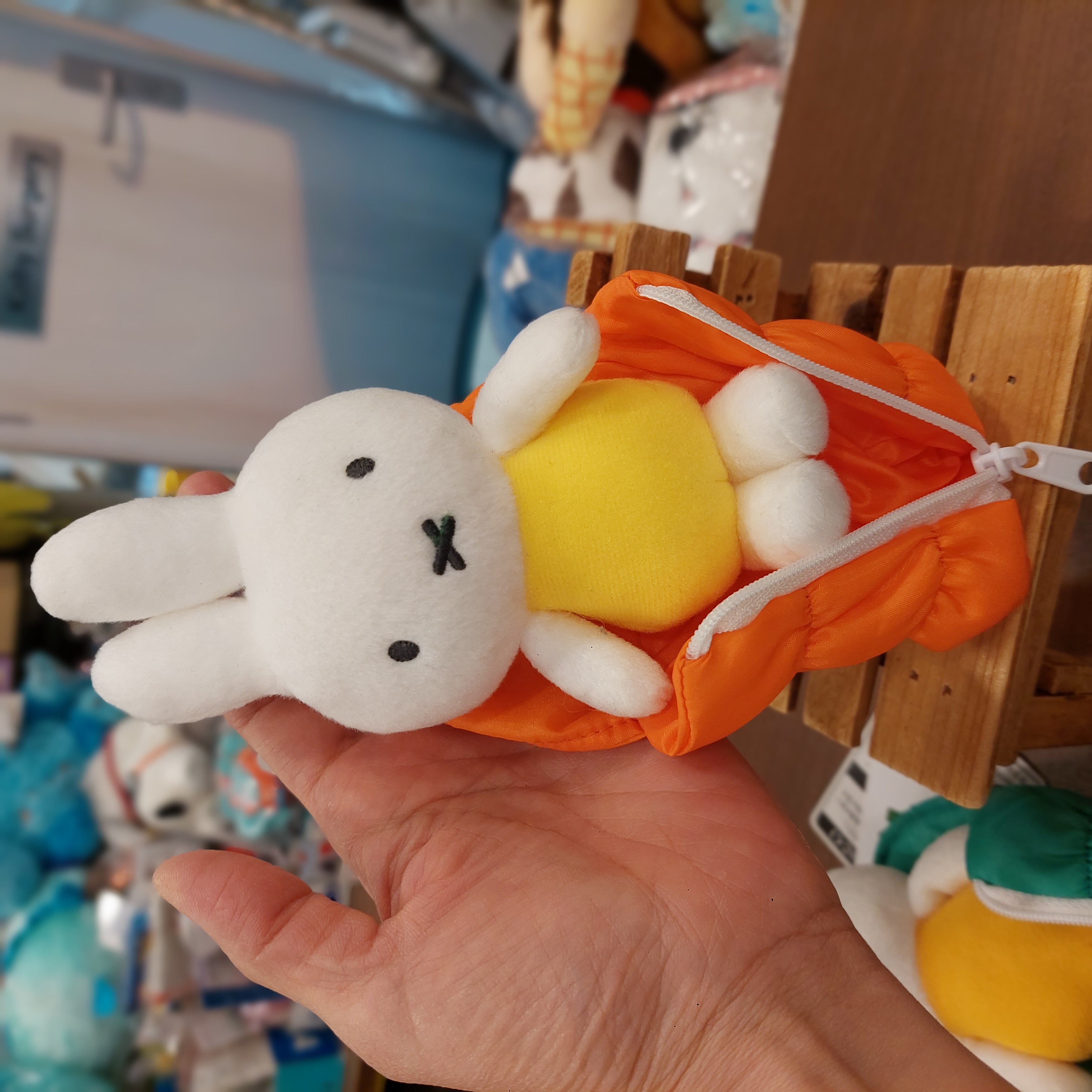 日本限定 Miffy 米菲兔 睡袋 公仔吊飾 兩款選