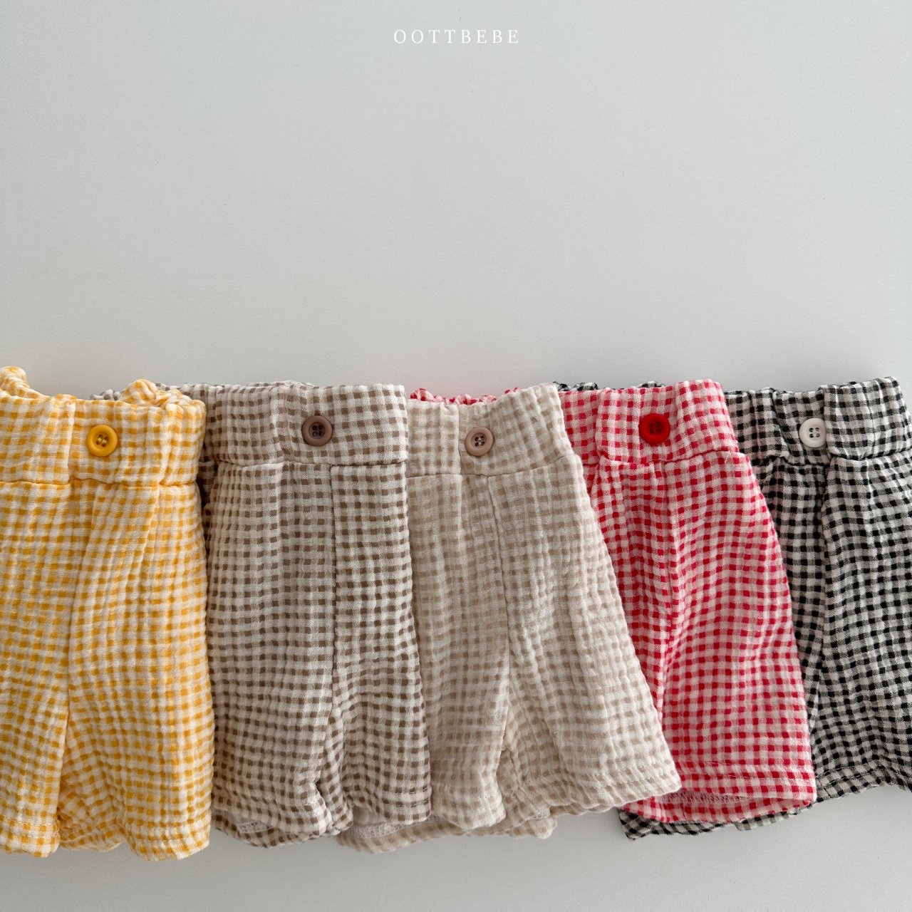 OOTT | Shorts (Brown check S85-95)