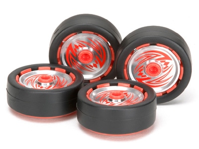 WHEEL w/ALUMINUM DISC SET (STRIPE MARKINGS)