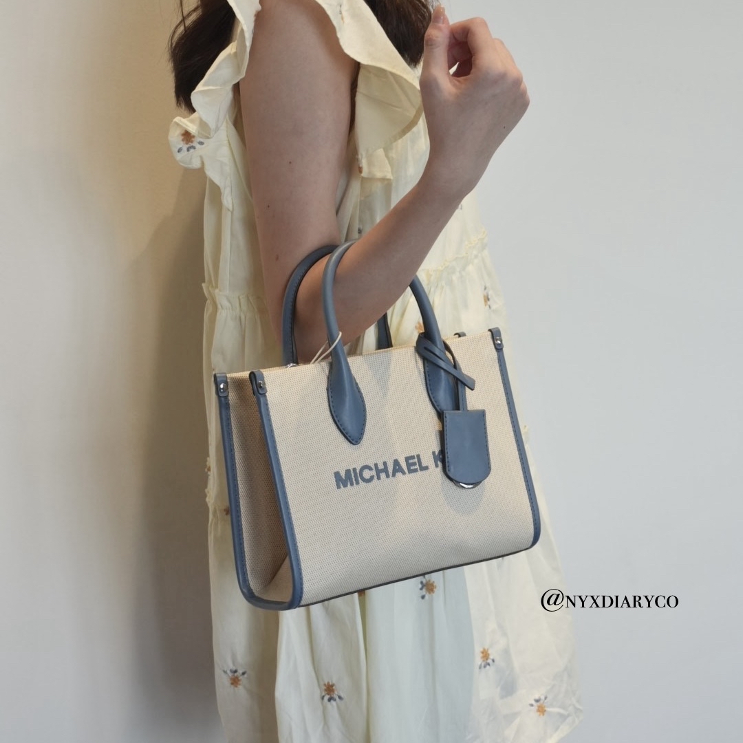 Michael kors canvas crossbody best sale