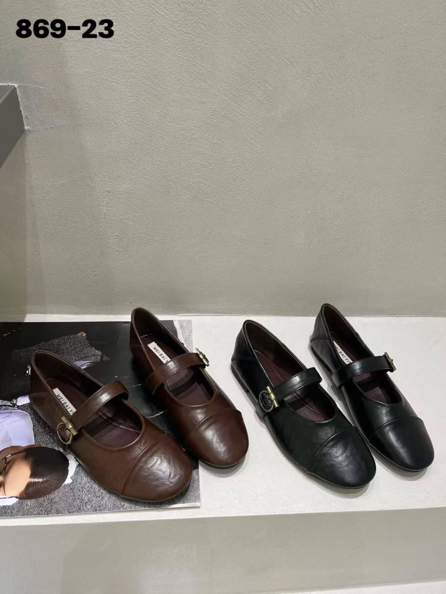 693-23 玛丽珍平底鞋 🇨🇳