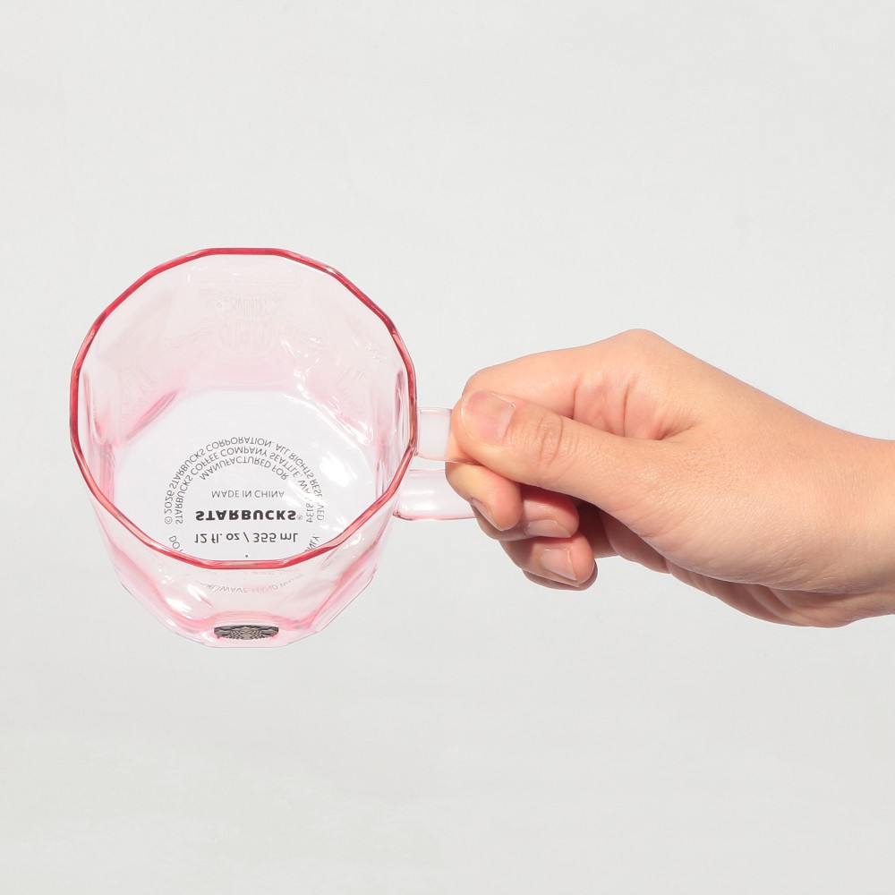 《日本🇯🇵 STARBUCKS 2026 Sakura🌸櫻花杯限定系列》【第一彈】 漸層耐熱玻璃杯 355ml