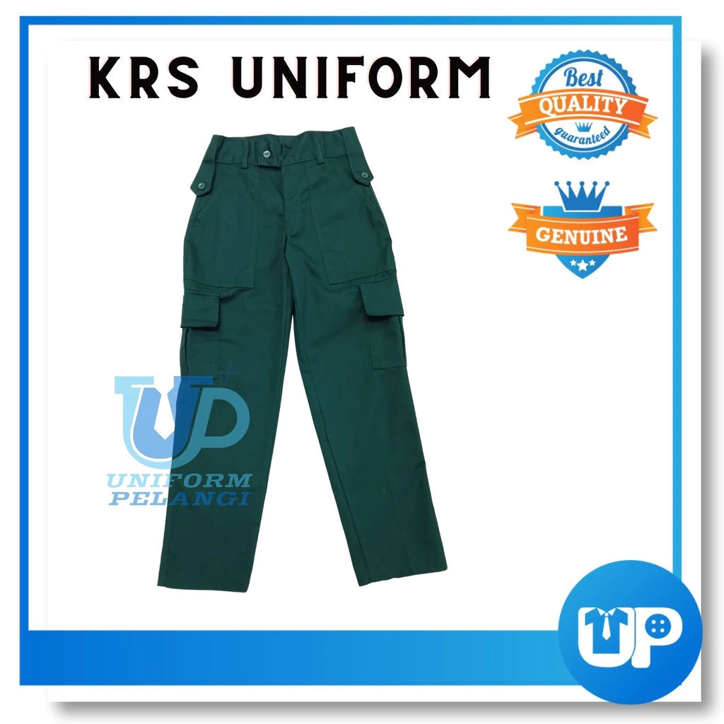 (SET LENGKAP) Kadet Remaja Sekolah (KRS) Pakaian Seragam Uniform Lengakap Sekolah Menengah