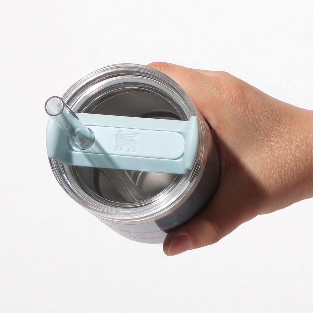 《日本🇯🇵 STARBUCKS 2026 Feel the Breeze 限定系列》STANLEY 冰藍漸變不鏽鋼保溫杯 414ml