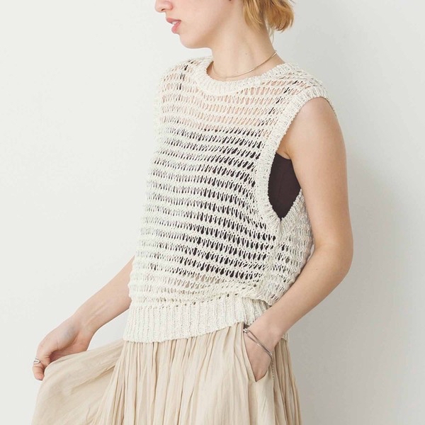 鏤空針織背心【JT035】