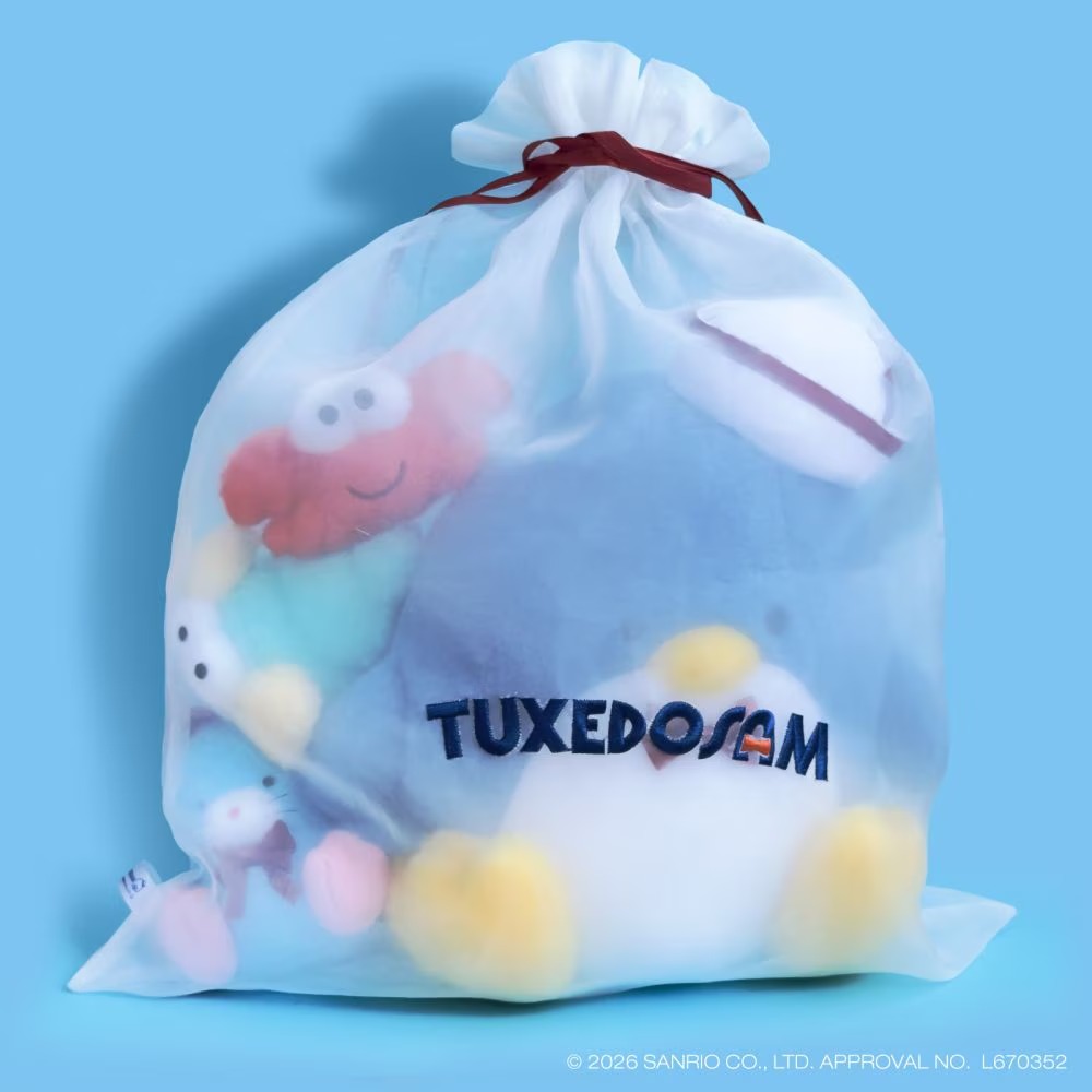 🎀【預訂】Sanrio TuxedoSam & Friends 公仔套裝
