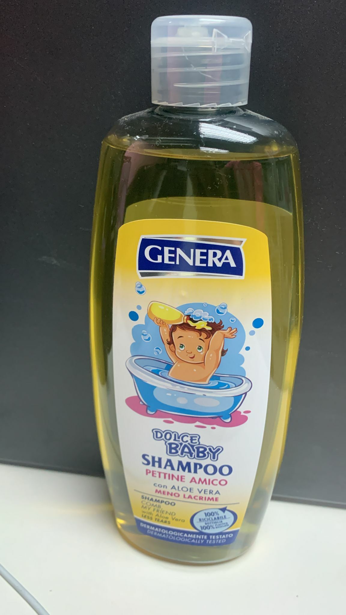 Genera蘆薈兒童洗髮精500ml-1支- 現貨
