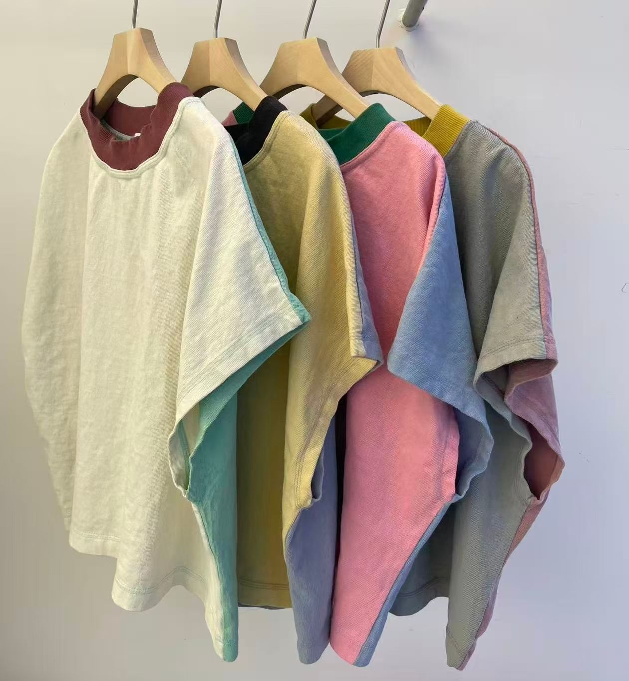 XNN OX 夏季撞色top