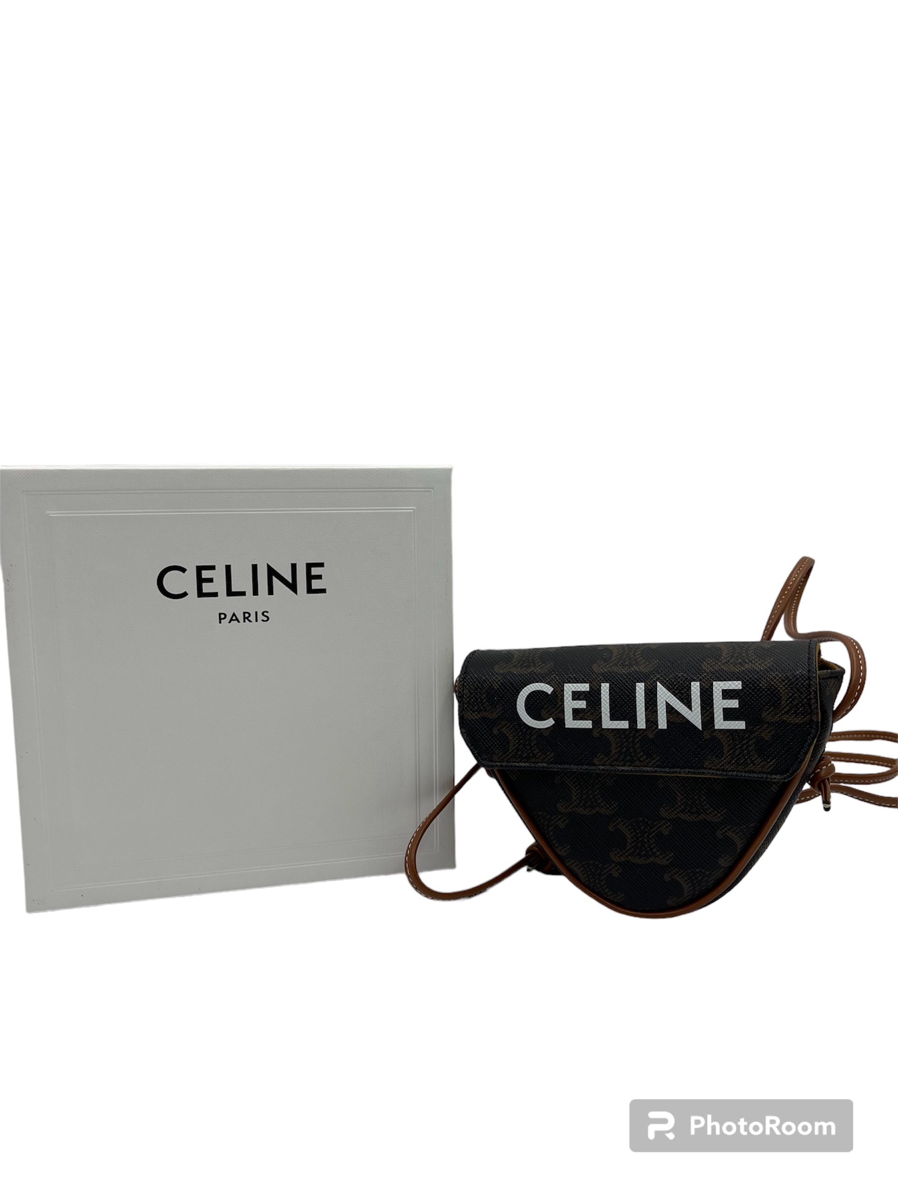 Pre-owned CELINE Triomphe Triangle Bag