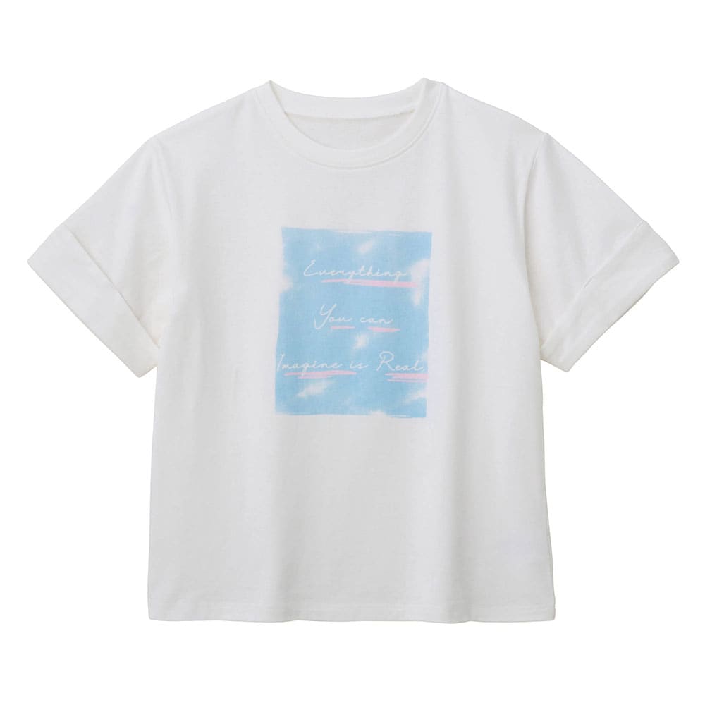 🆕【⭐訂購⭐】🌀 🇯🇵 日本直送🇯🇵  漸層藝術印花 捲袖 短袖TEE［3款選］ 🌀 [ELCA-0226][260524]