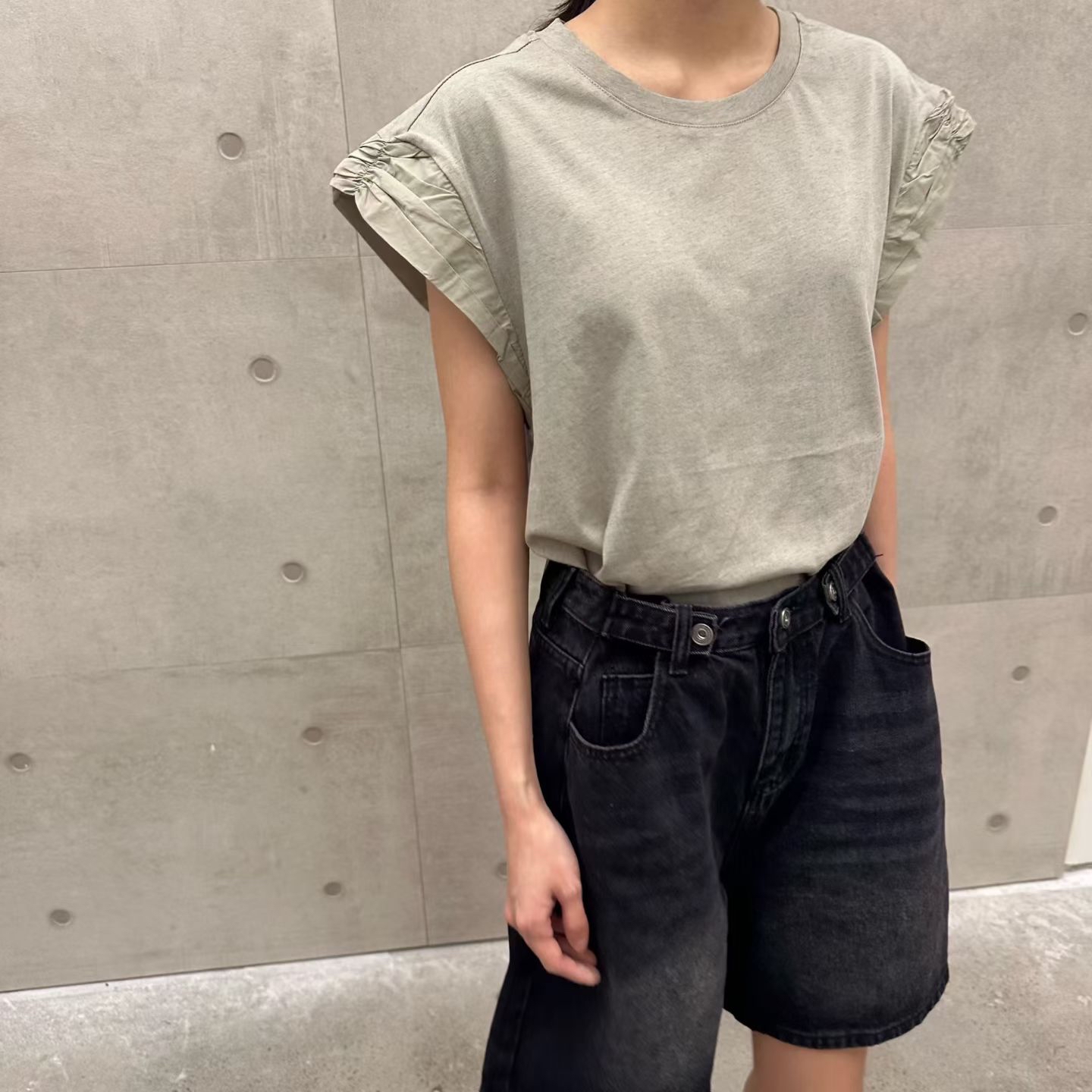 (2026SS) EYEFUL - DENIM SHORTS