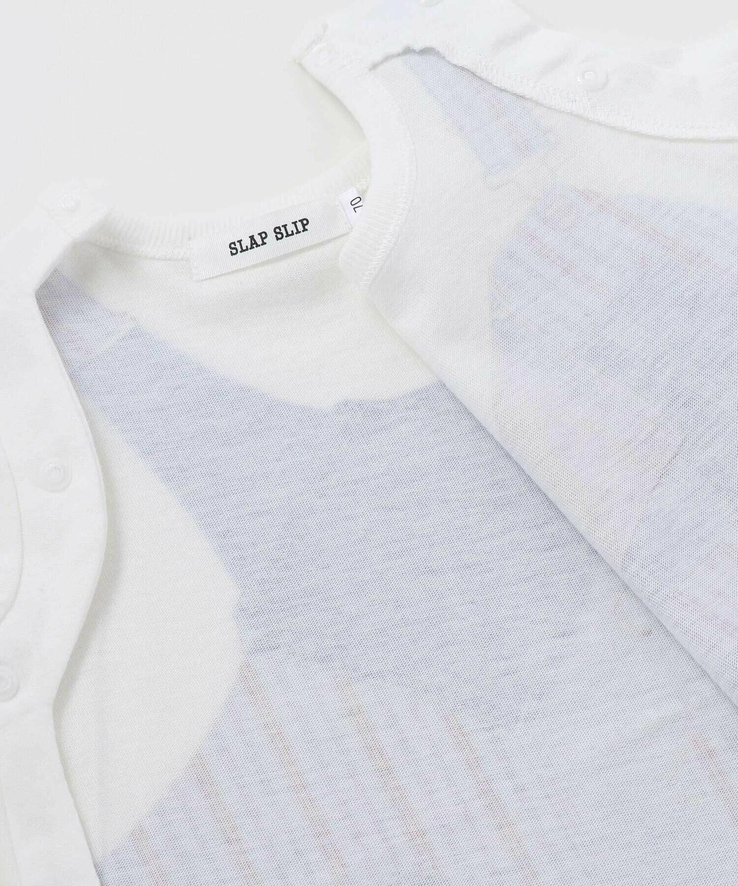 🇯🇵預訂 日本直送🇯🇵Slap Slip Baby兩色動物恐龍吊帶短袖連身服