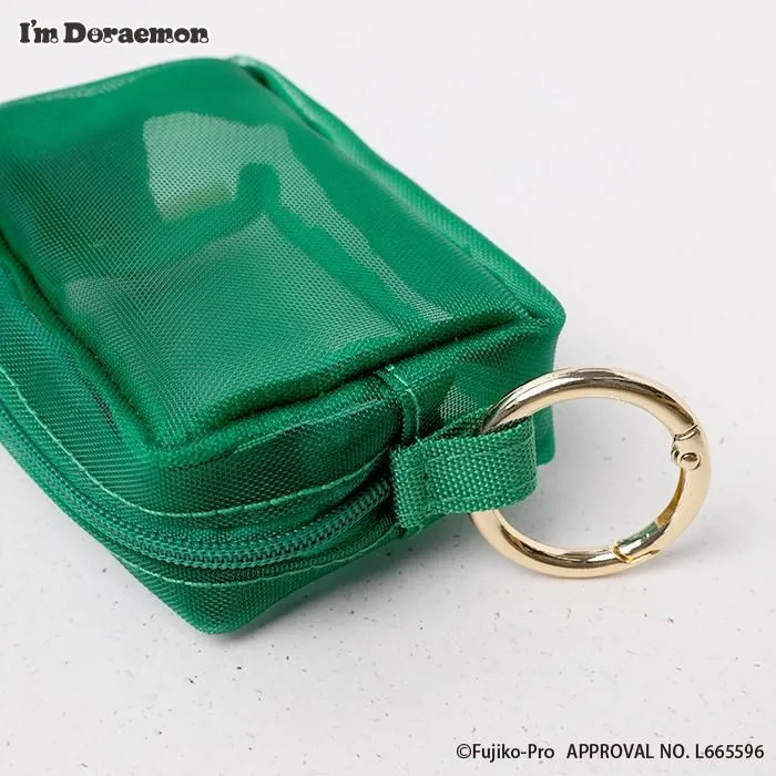 [訂購] 多啦A夢掛扣袋 小物袋 Doraemon生活 Pouch｜四葉草系列