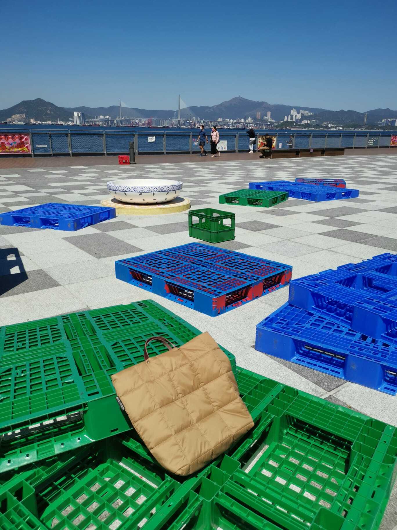 [現貨] [日本製] BAGNNOUN PACK QUILT | QUILT MINI | 奶茶色 |特別款|皮帶 {TF073509}