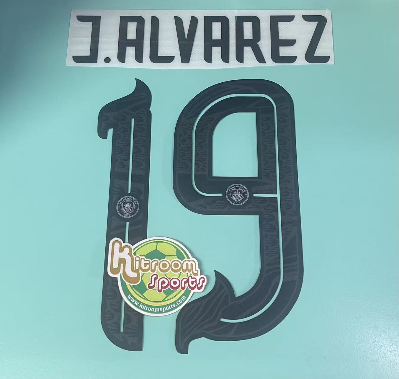 2024 Manchester City Year of the Dragon Nameset #19 J.ALVAREZ