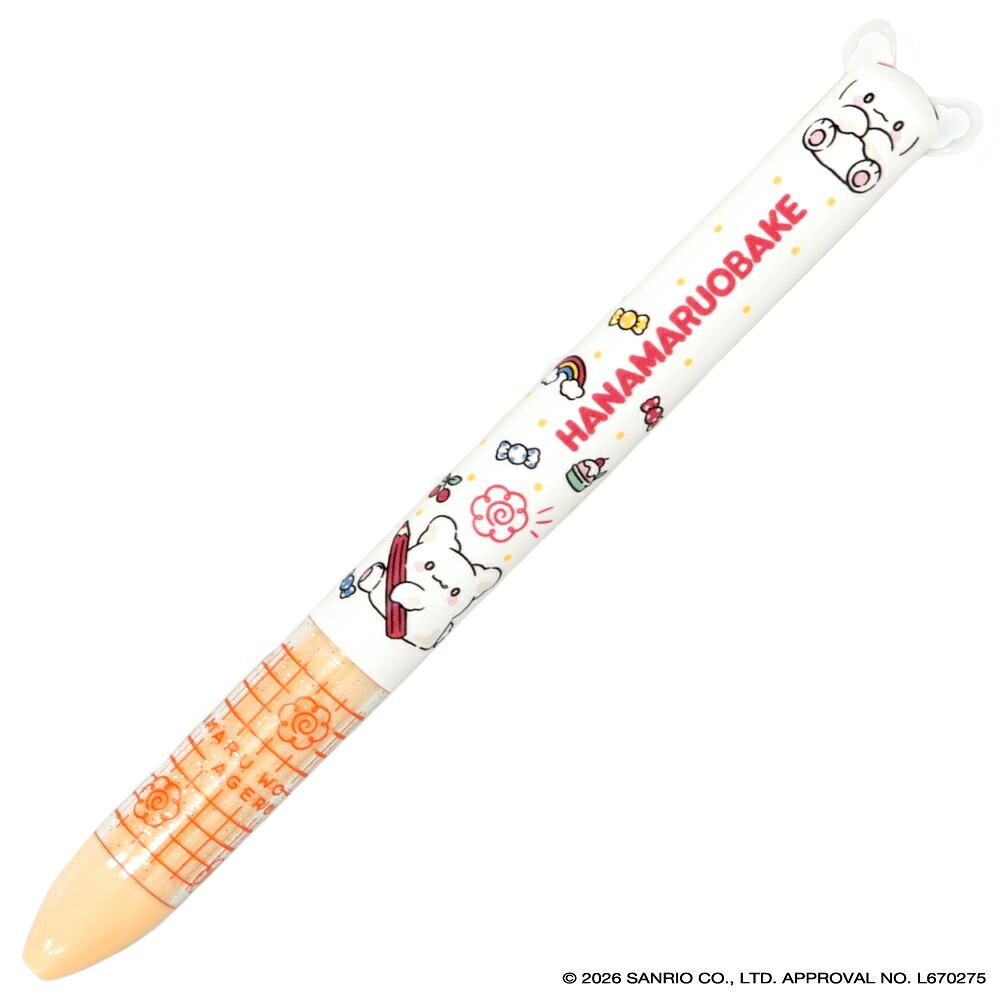 現貨｜Sanrio Hanamaruobake 花丸鬼鬼 日本製 mimi 2色 原子筆 (黑紅) 24520101