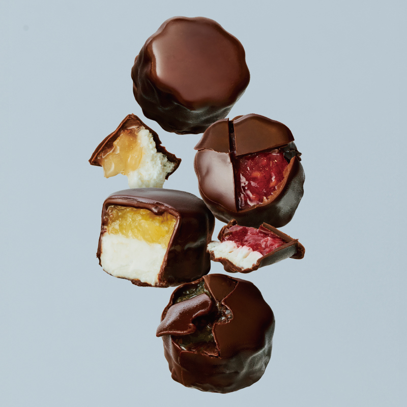 MAISON CACAO 生 FLEUR CHOCOLAT 水果花塔 (4入)