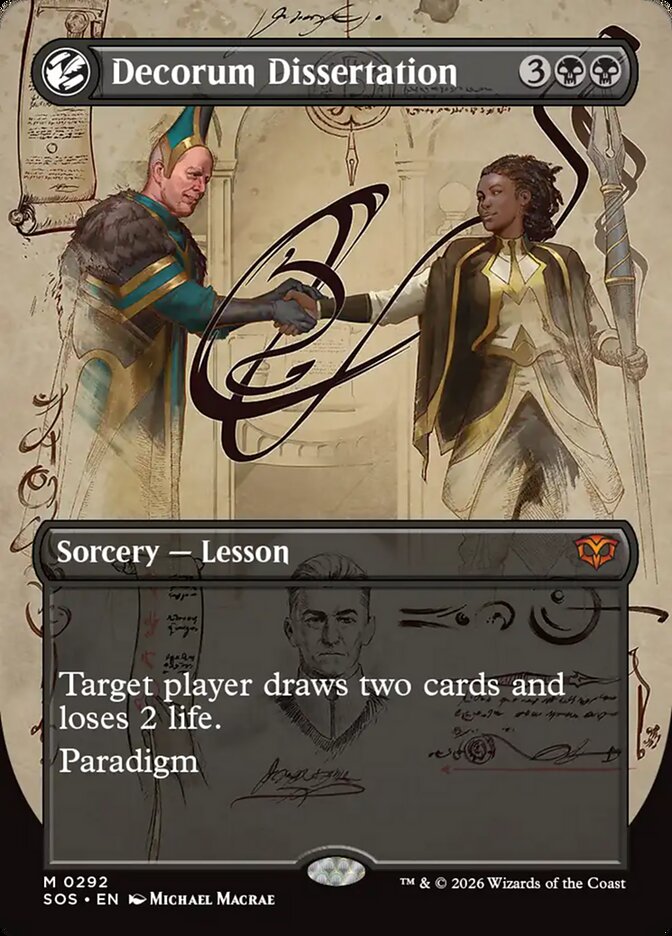 [EN] [Foil] Decorum Dissertation [SOS-292] M
