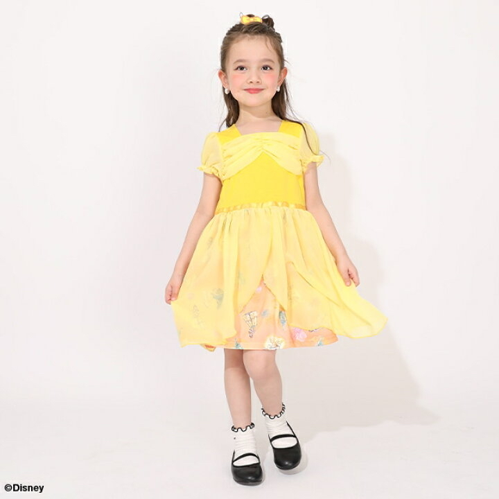 🇯🇵預訂 日本直送🇯🇵Babydoll x Disney公主系列八色公主造型短袖連身裙