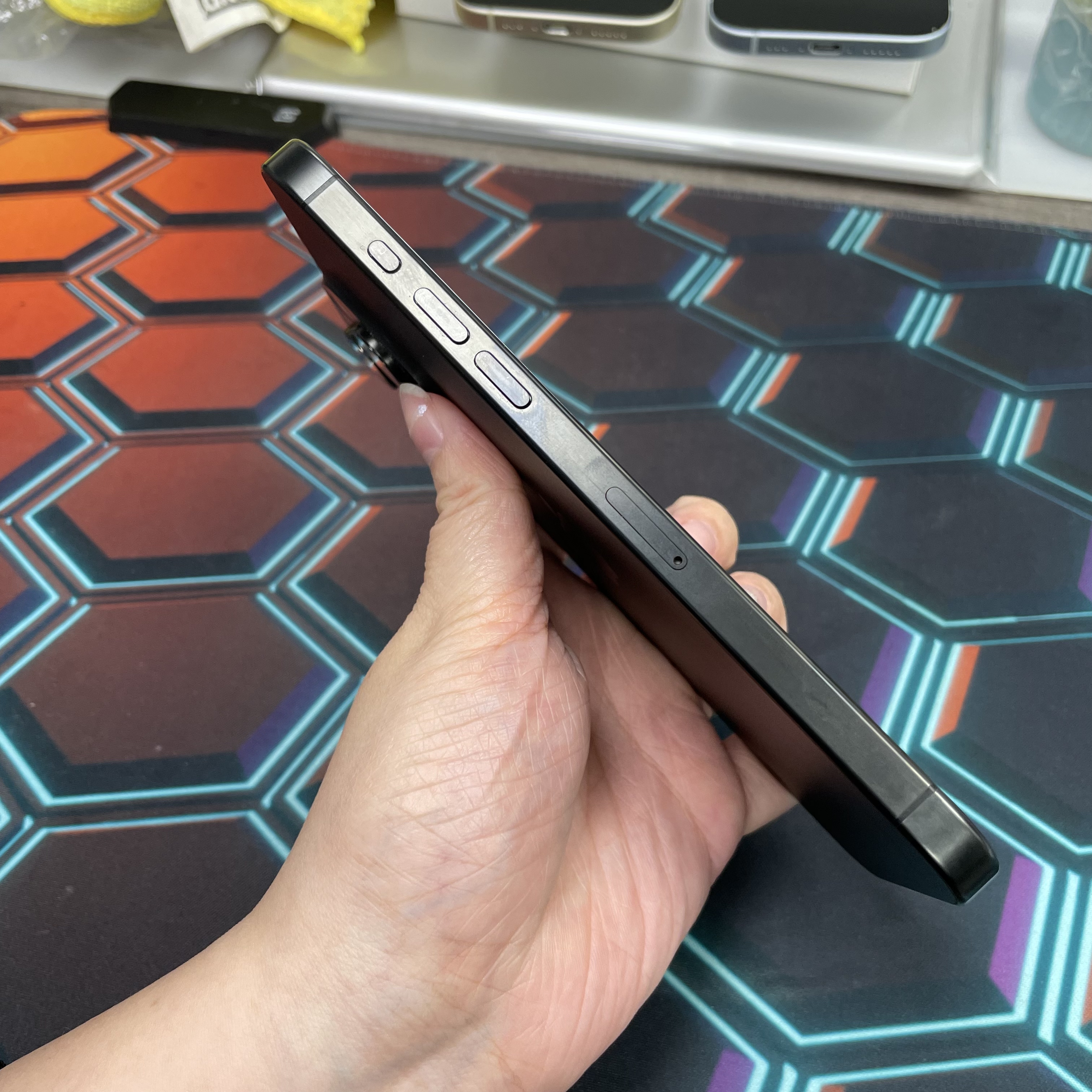 *7758 15 Pro max 完美機 256GB 電79 黑色 black