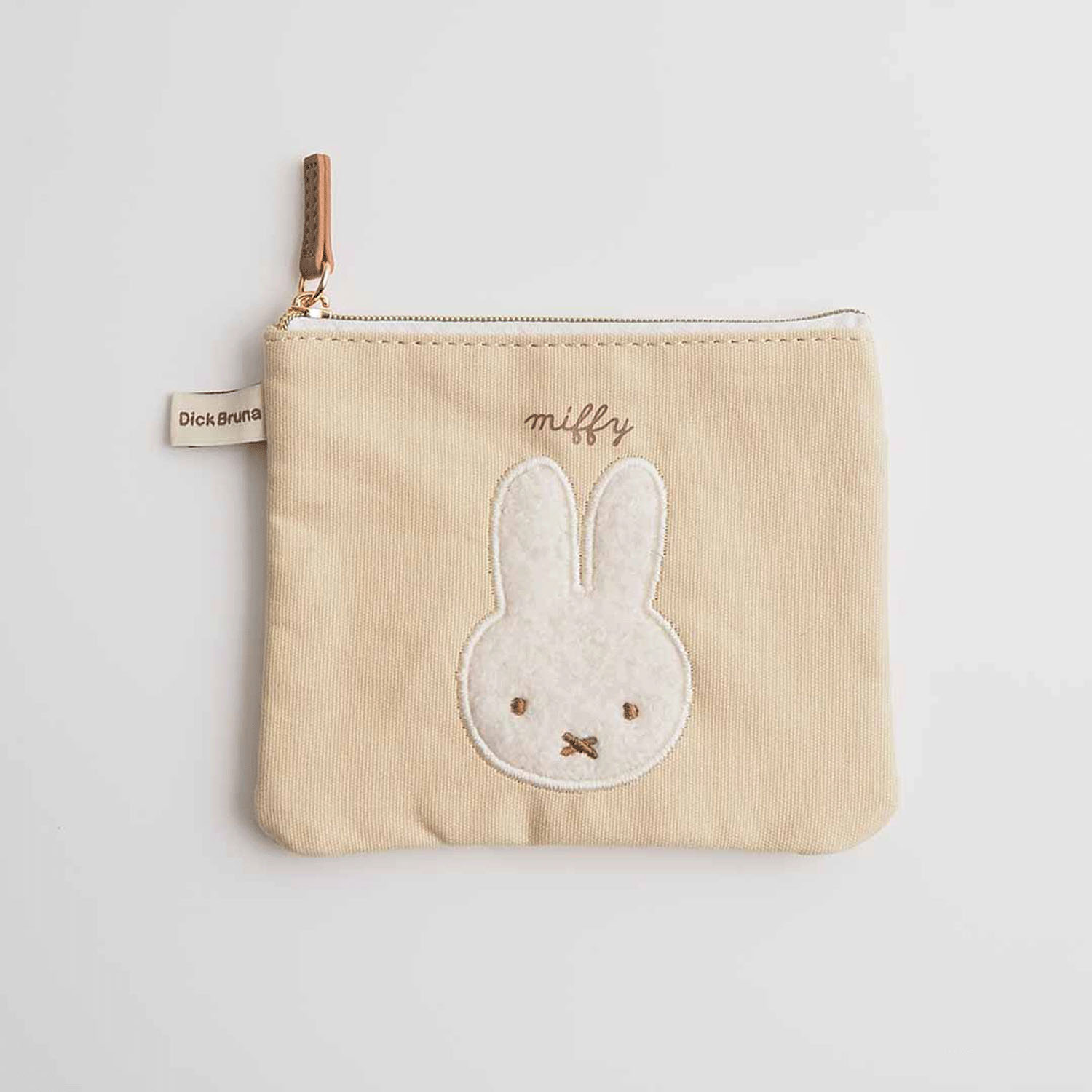 Miffy - 平面小物包 (米色大頭款)