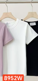 8952W WHITE CLOTHES CO 衣服 白色 (250)