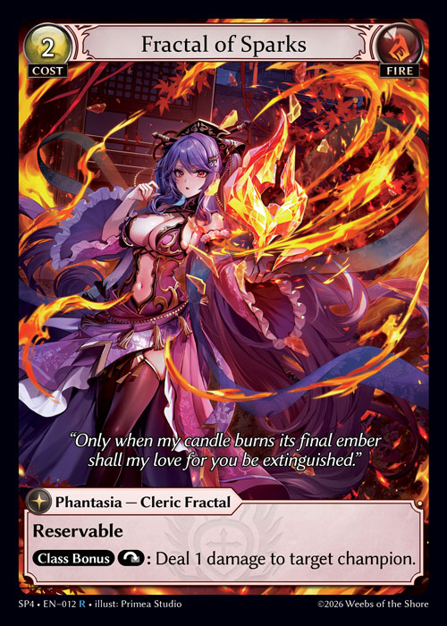 Fractal of Sparks / SP4-012 (R)