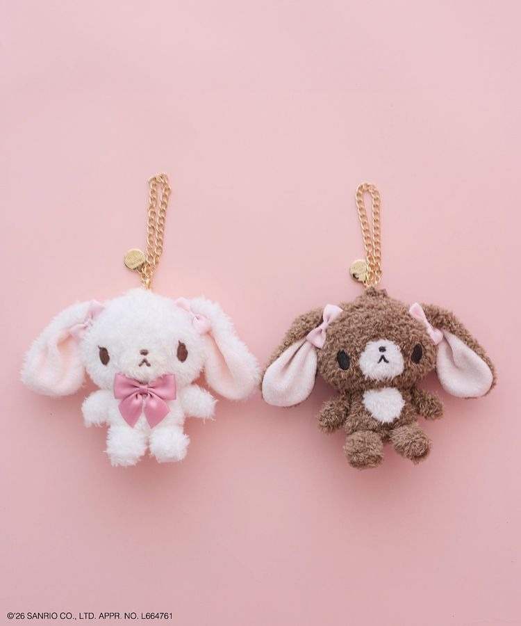 🌸 【預訂】公仔掛飾(粉色) - Maison de FLEUR x Sugarbunnies