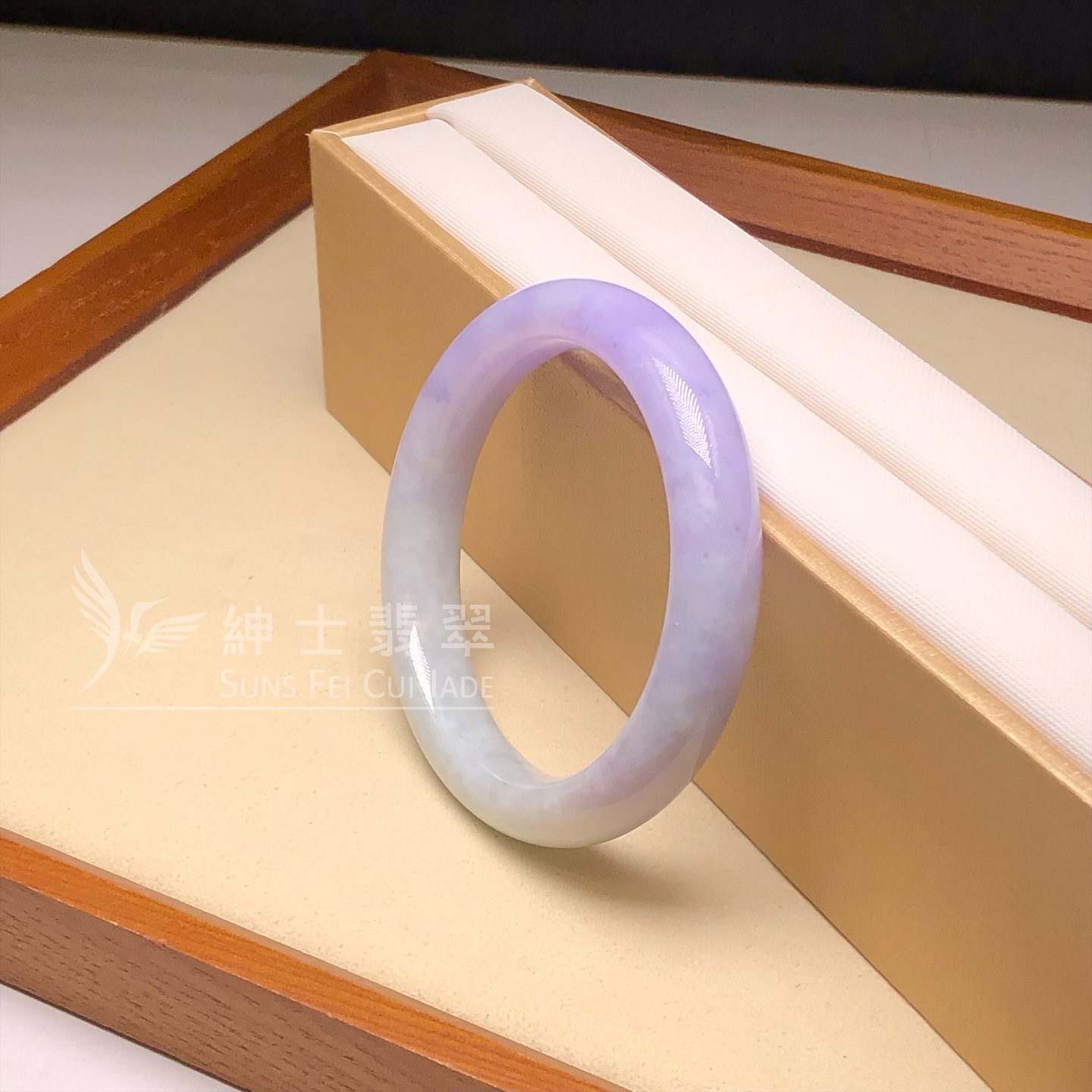 木那藍紫春彩福鐲55.4mm