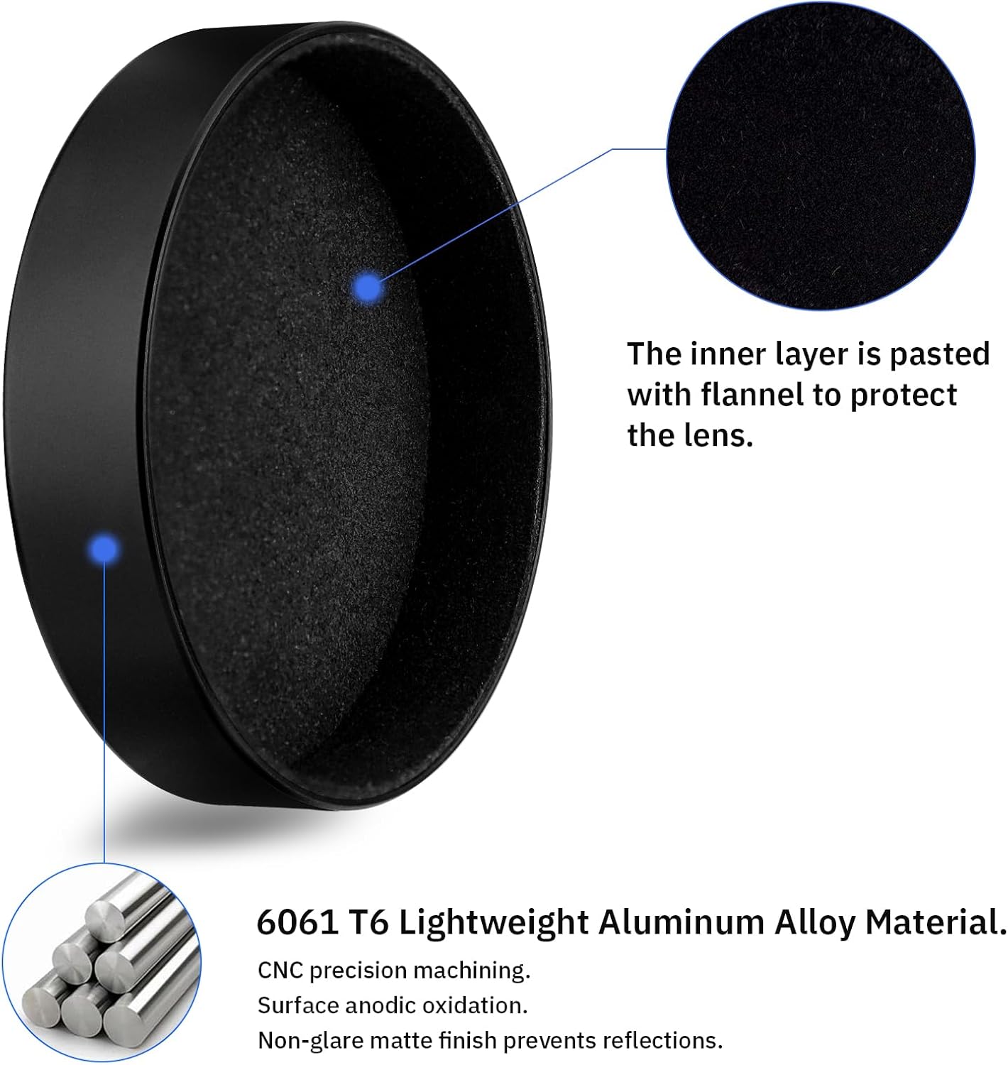 HAOGE Metal Front Lens Cap Cover For GR3 / GR3X 代用鏡頭蓋  (Cap-GR)