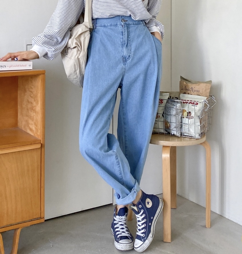 型格boy friend牛仔褲