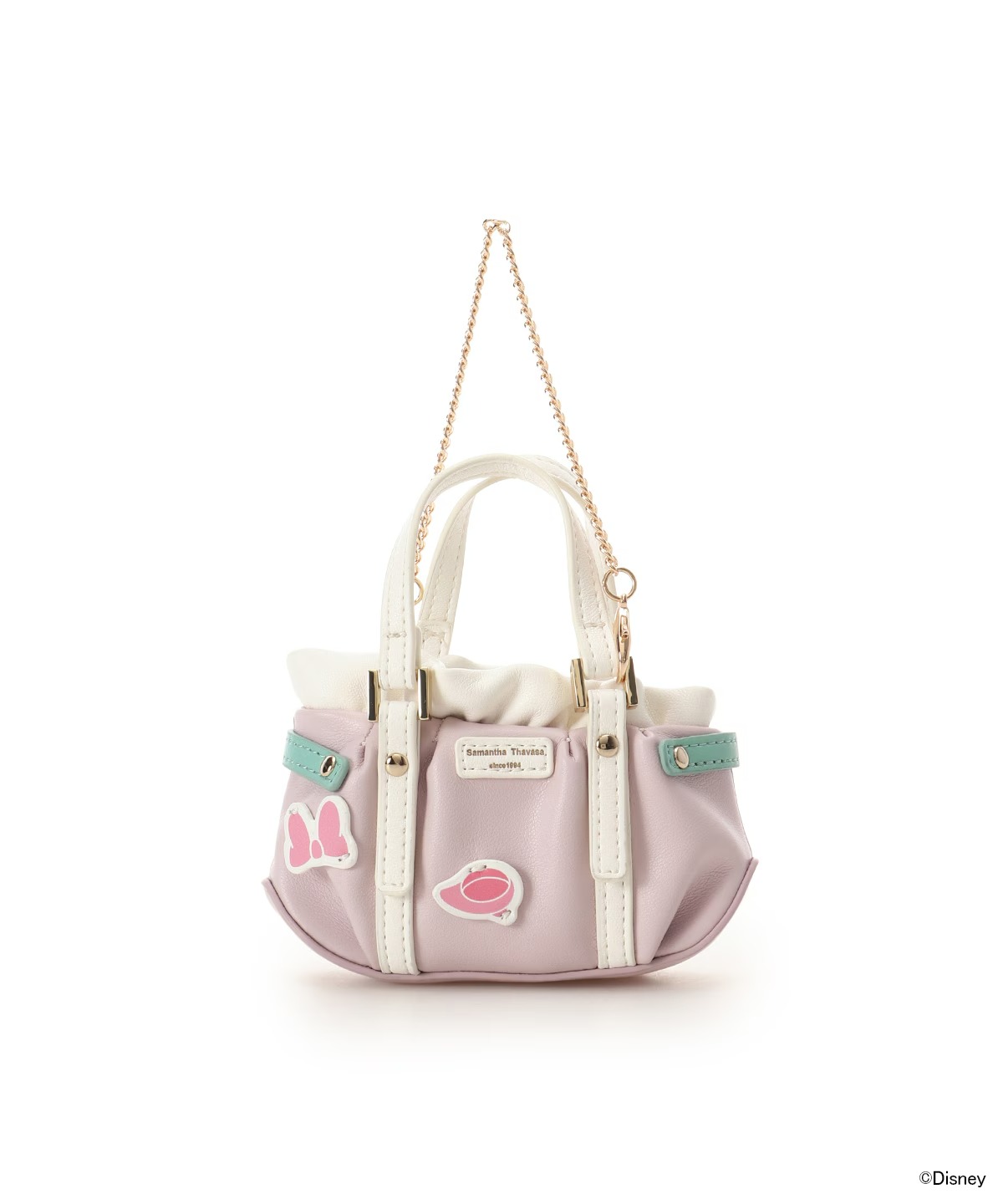 🌸 【預訂】Daisy Mini Bag Charm - Samantha Thavasa x Donald & Daisy