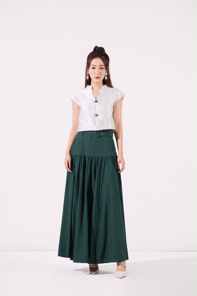 10141400 Rosalune Qipao Top
