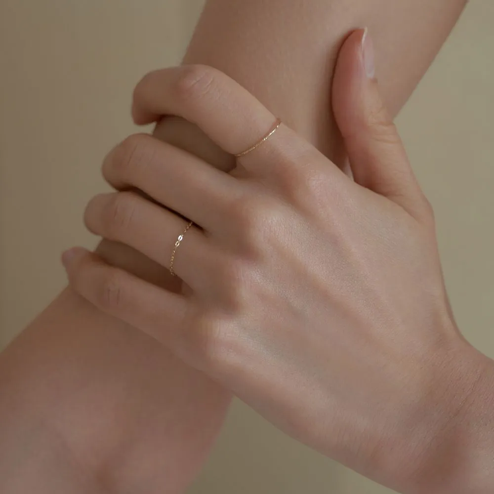 AUBE DE MOI | 14K Shimmer Ring